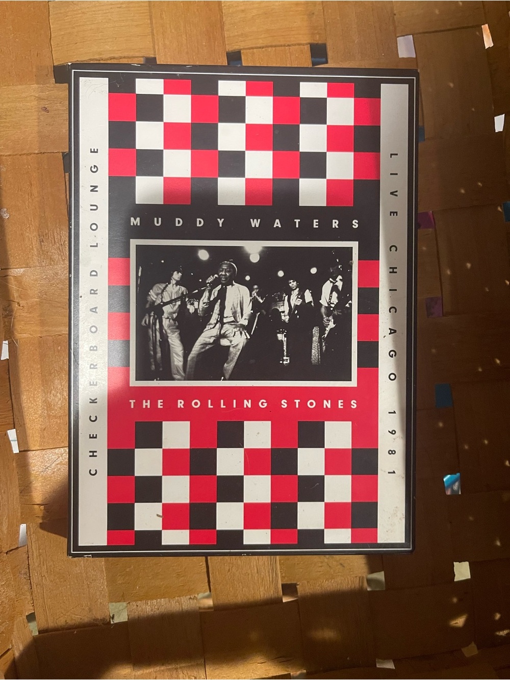 Muddy Waters / The Rolling Stones Checkerboard Lounge Live Chicago 1981 Poster